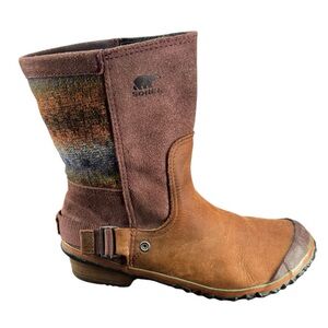 Sorel Women's Brown and Tan Boots